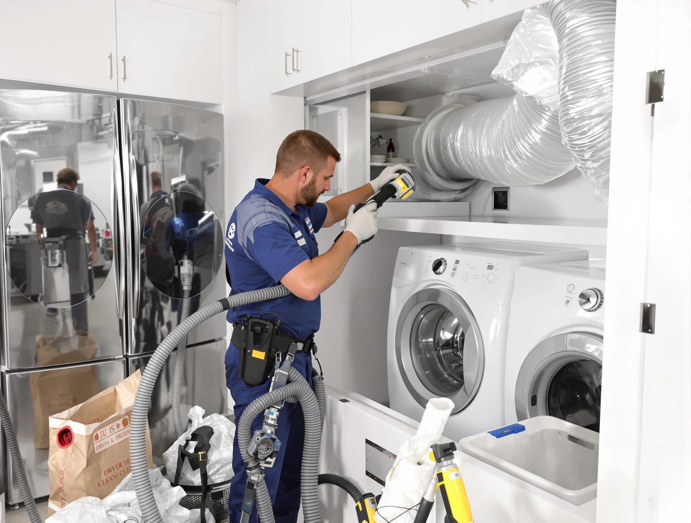 Professional duct cleaning by Hempfield Dryer Vent Cleaning in Hempfield
