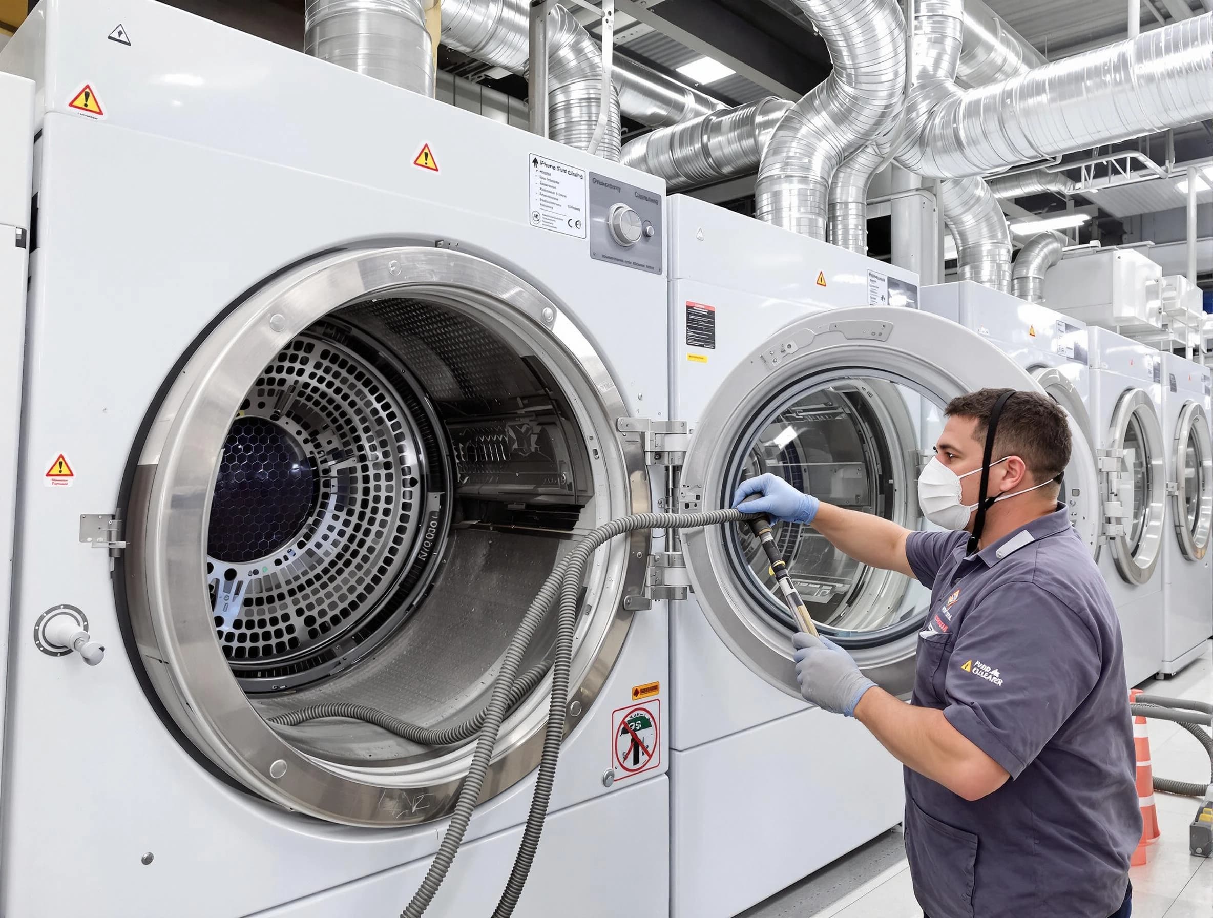 Industrial-grade dryer vent cleaning by Hempfield Dryer Vent Cleaning in Hempfield