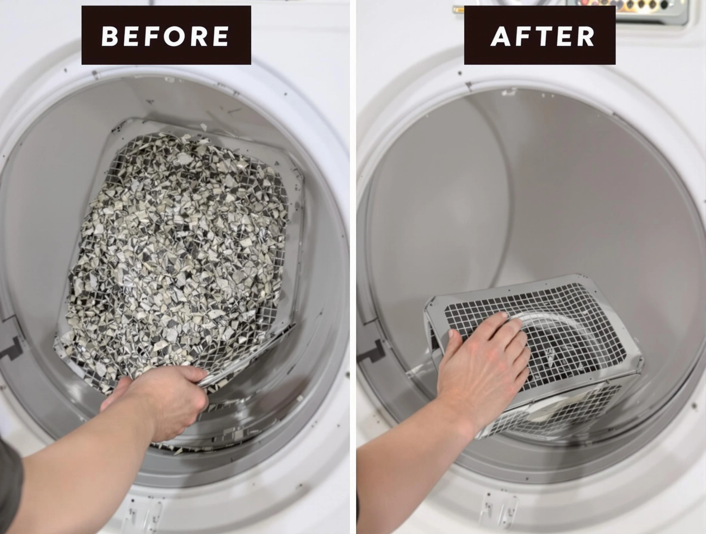 Professional lint trap cleaning by Hempfield Dryer Vent Cleaning in Hempfield