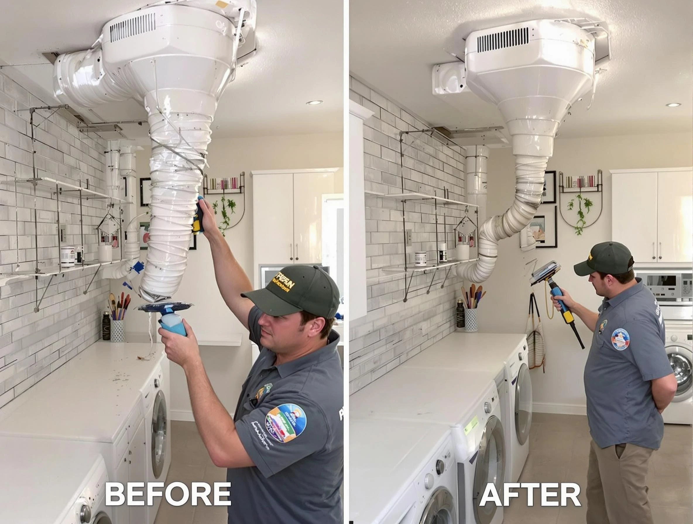 Professional dryer exhaust vent cleaning by Hempfield Dryer Vent Cleaning in Hempfield