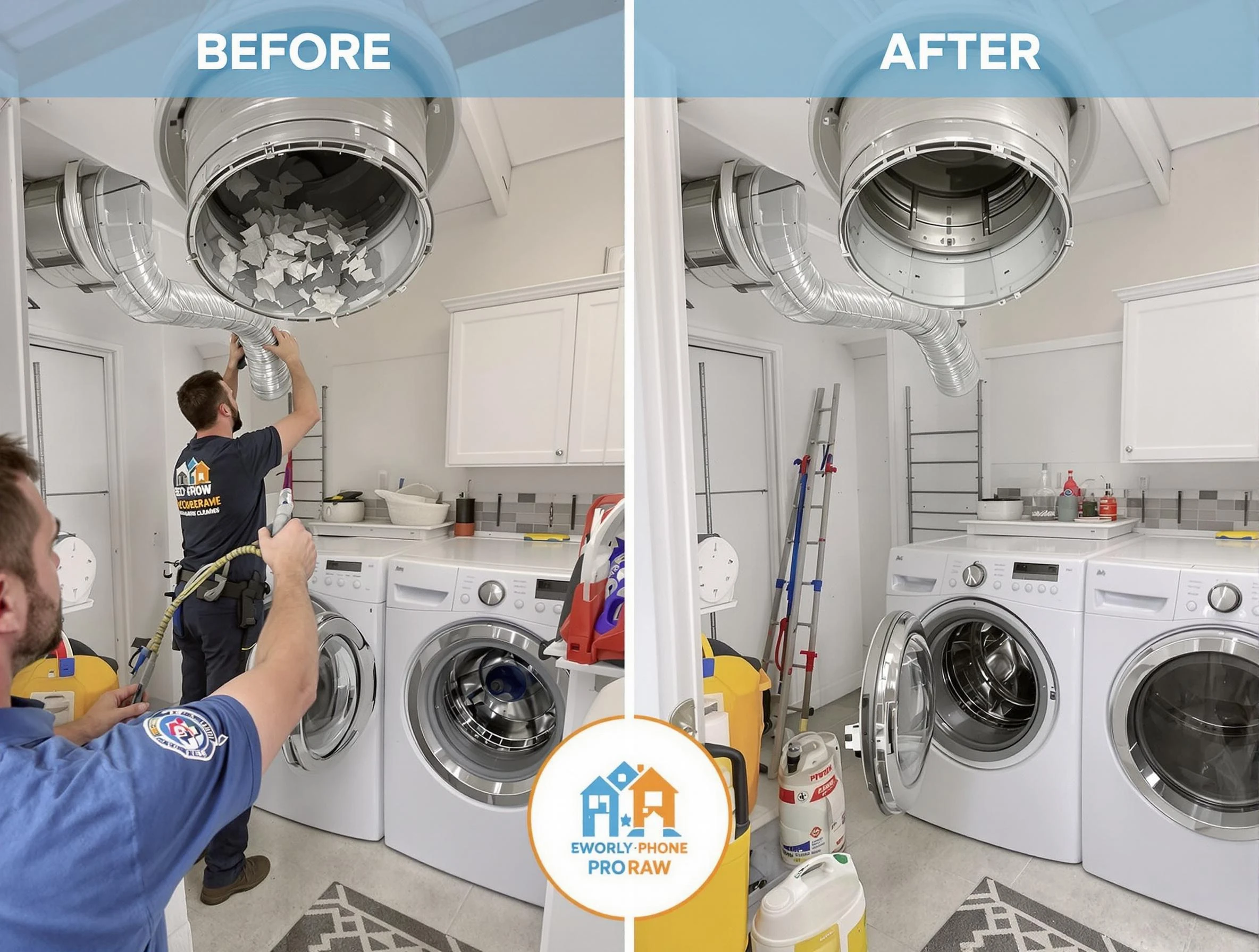 Residential dryer vent cleaning by Hempfield Dryer Vent Cleaning in Hempfield